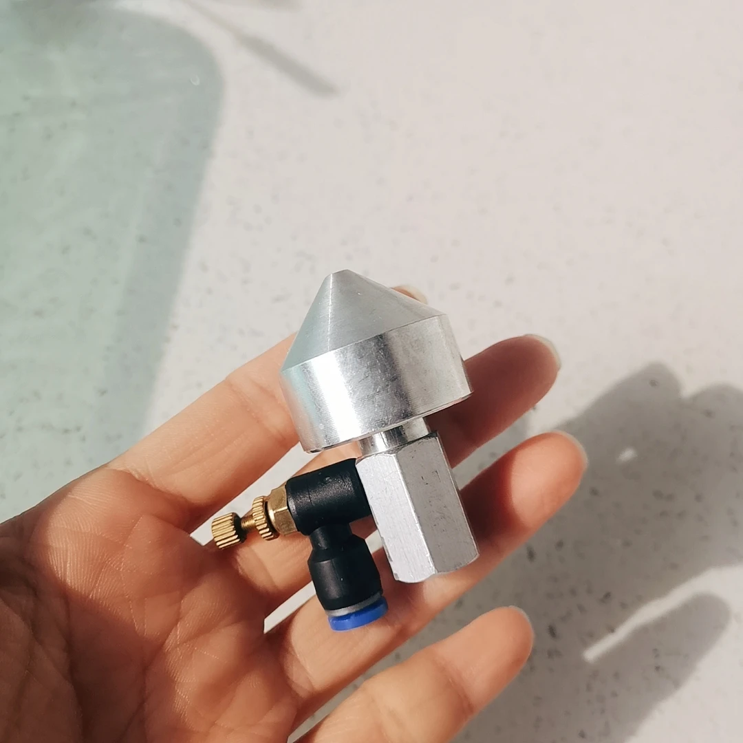 Imagem -04 - Livre o Navio um 30 mm Diâmetro Máquina de Impressão da Tela Cilindro Superior Acessórios Cone Pneumático Boca para Imprensa Euipment