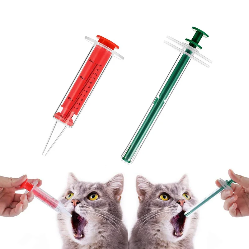 

Cat Dog Pill Shooter Medicine Liquid Feeding Dispenser Pet Pill Popper Soft Tip Pet Tablet Pill Feeder for Puppy Kitten