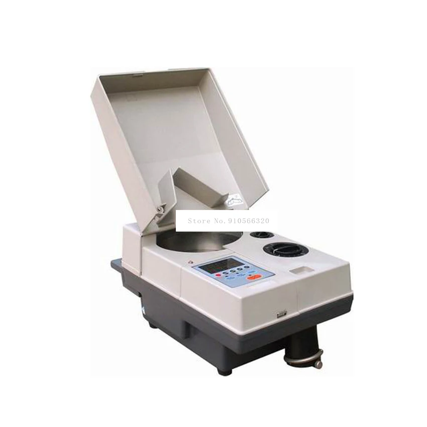 

Высокоскоростная сортировочная машина для монет 1500 шт./мин, электрическая автоматическая машина для сортировки и подсчета монет с цифровым дисплеем, 220 В/110 В