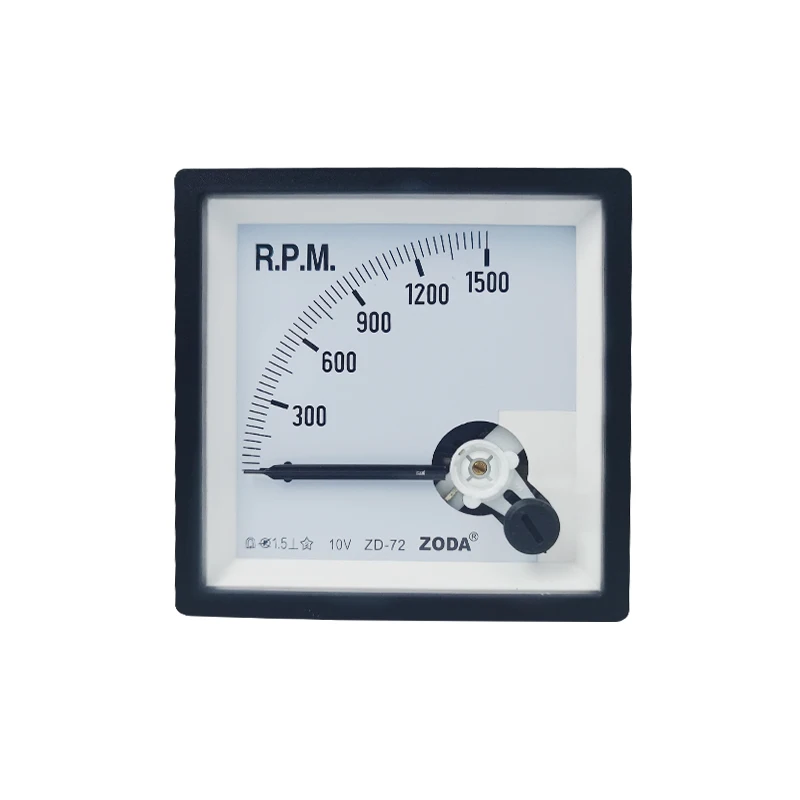 Contagiri DC ZD-72 1500 RPM /10V 1800RPM/min sensore di eccitazione voltmetro puntatore voltmetro 72*72mm