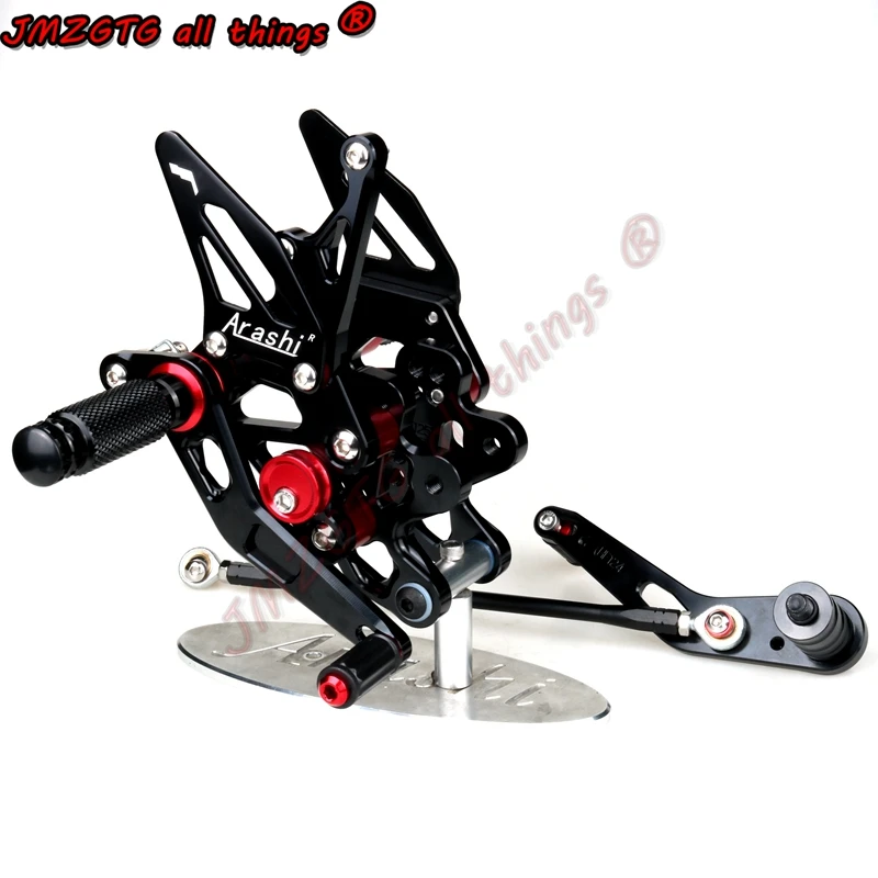 CNC Adjustable Rear Set Rearsets  For SUZUKI GSXR600 GSXR750 2006 2007 2008 2009 2010  Foot Rest