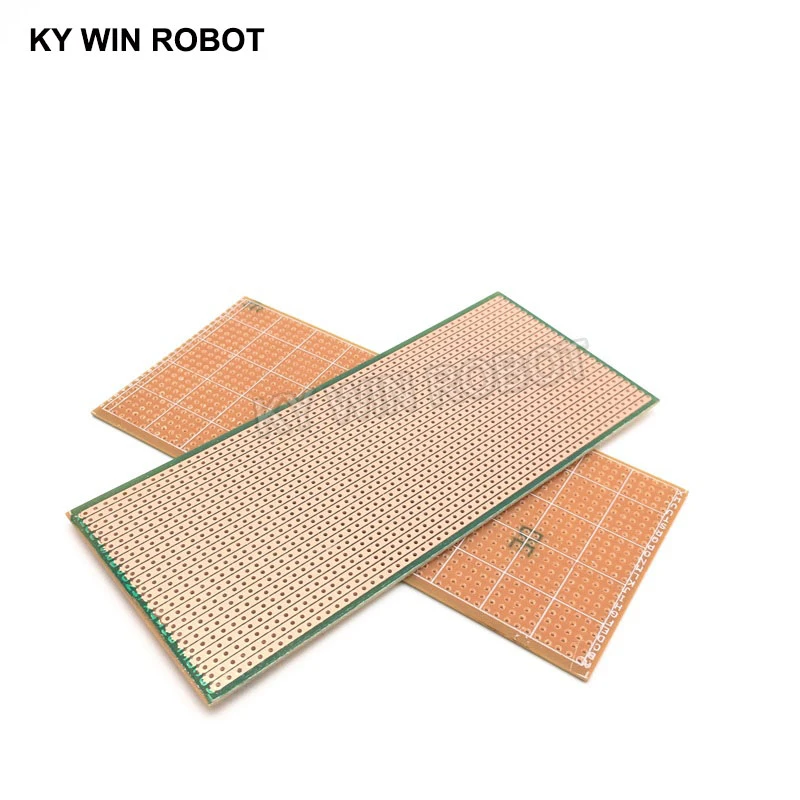 1pcs DIY Green 6.5*14.5CM Prototype Paper PCB Universal Experiment Matrix Circuit Board 6.5x14.5CM