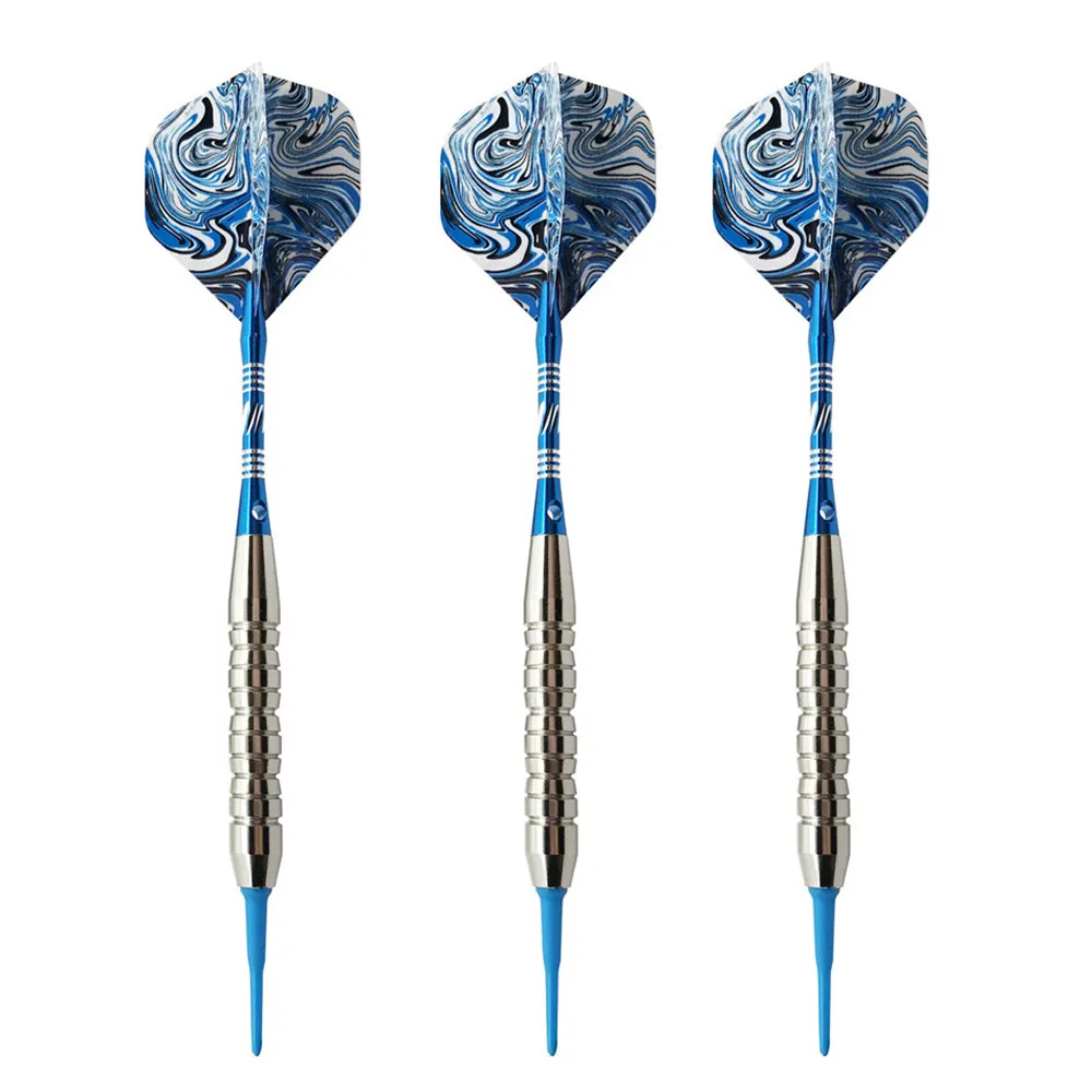 3 pieces of nylon soft tip darts professional 21g competition competitive darts indoor sports throwing electronic darts set