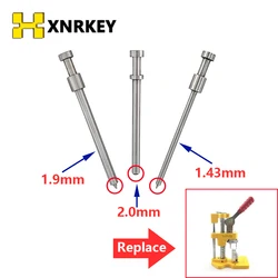 XNRKEY For 2019 Bafute Key Fixing Tool Flip Key Vice Of Flip Key Pin Remover Dismantle Locksmith Tool  1.43/1.5/2.0mm Thimble P