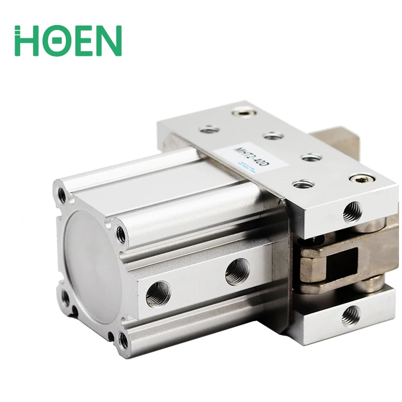 High quality MHT2 MHC2 MHY2 series MHT2-32D toggle type air gripper 2 finger double acting pneumatic robot gripper air cylinder