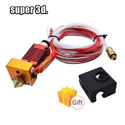 Ender 3 Metal J-Head CR10 Hotend Extruder Kit Heat Block 12/24V 0.4mm Nozzle 1.75mm Filament for CR10s 3D Printer Accessories