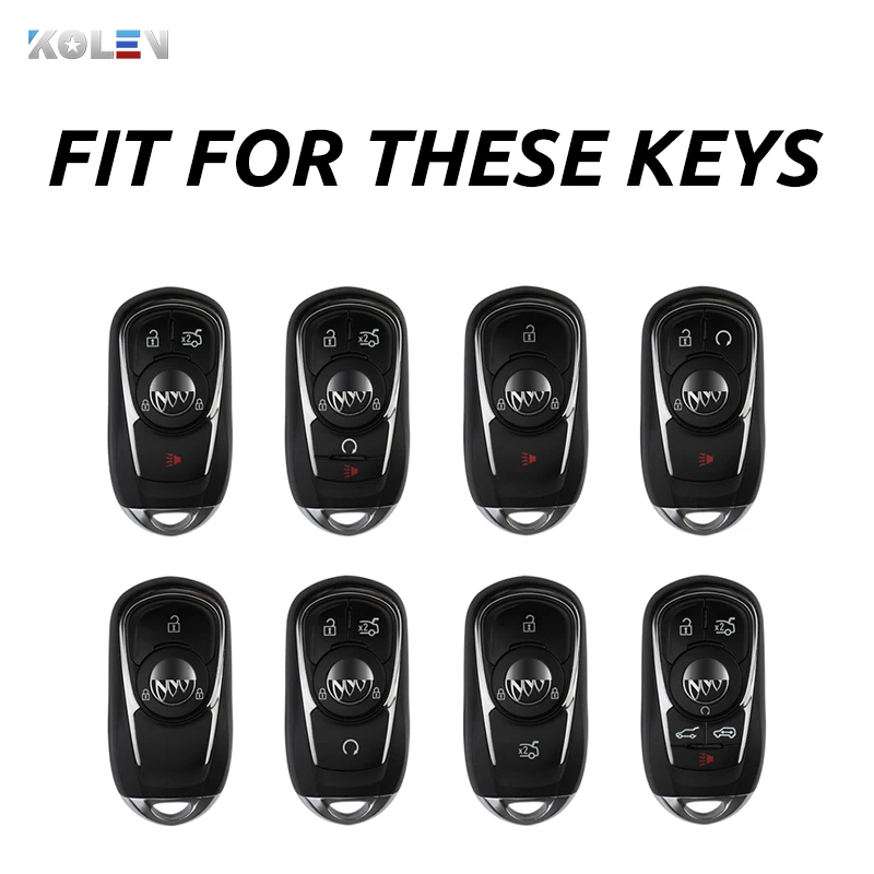 Soft TPU Car Remote Key Case Cover For Buick Envision Vervno Encore GS 20T 28T New LACROSSE Opel Astra K Car Styling Accessories