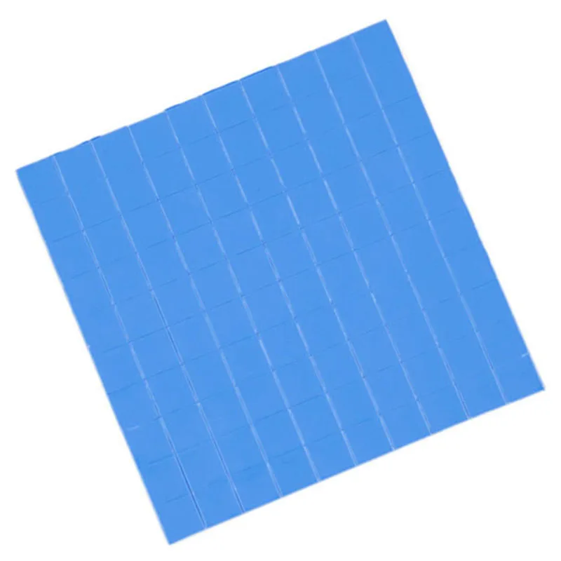 YOUNUON 100 pcs 10mm*10mm*1mm 10mm*10mm*2mm Thermal Pad GPU CPU Heatsink Cooling Conductive Silicone Pad