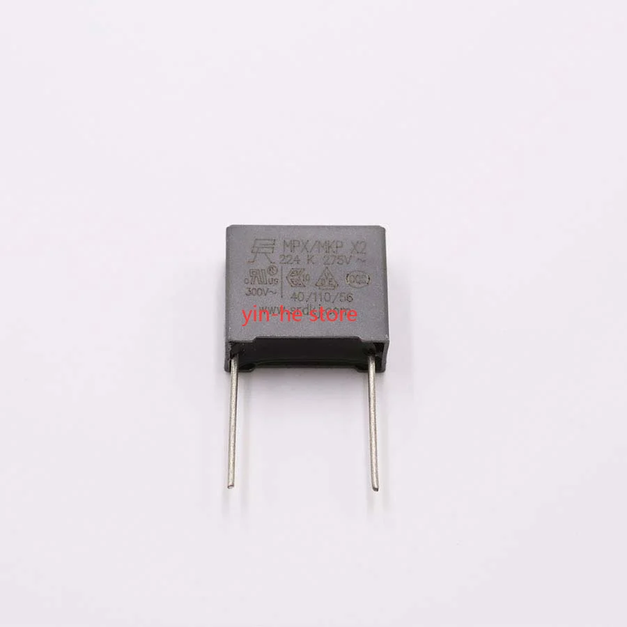 10PCS MP2224KGD4RYG Safety capacitor X2 224K/275V ±10% 18*8.4*14.5/P=15