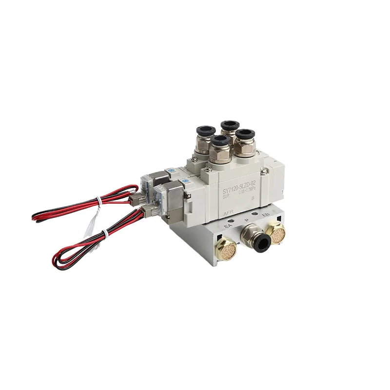 

SMC type SY5120 Solenoid valve combination Single electronically controlled cylinder control valve SY5120-5LZD-01 SY5120-6LZD-01