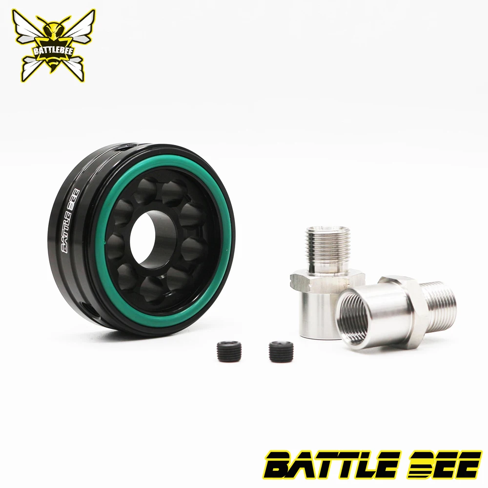 Battle bee VAG EA111 Sandwich Oil-Filter Adapter Oil temp oil pressure gauge sensor Plate for Volkswagen audi BB-UOA-003-EA111