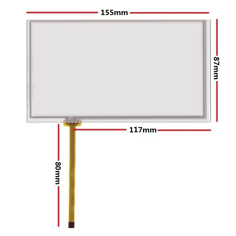 Pantalla externa de 6,2 pulgadas para escritura a mano, HSD062IDW1 TM062RDH03, 155x87mm, nueva