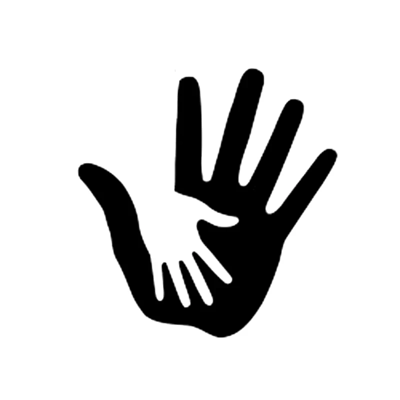 

14.8cm*15.5cm Loving Hands Originality Vinyl Car Sticker Decals