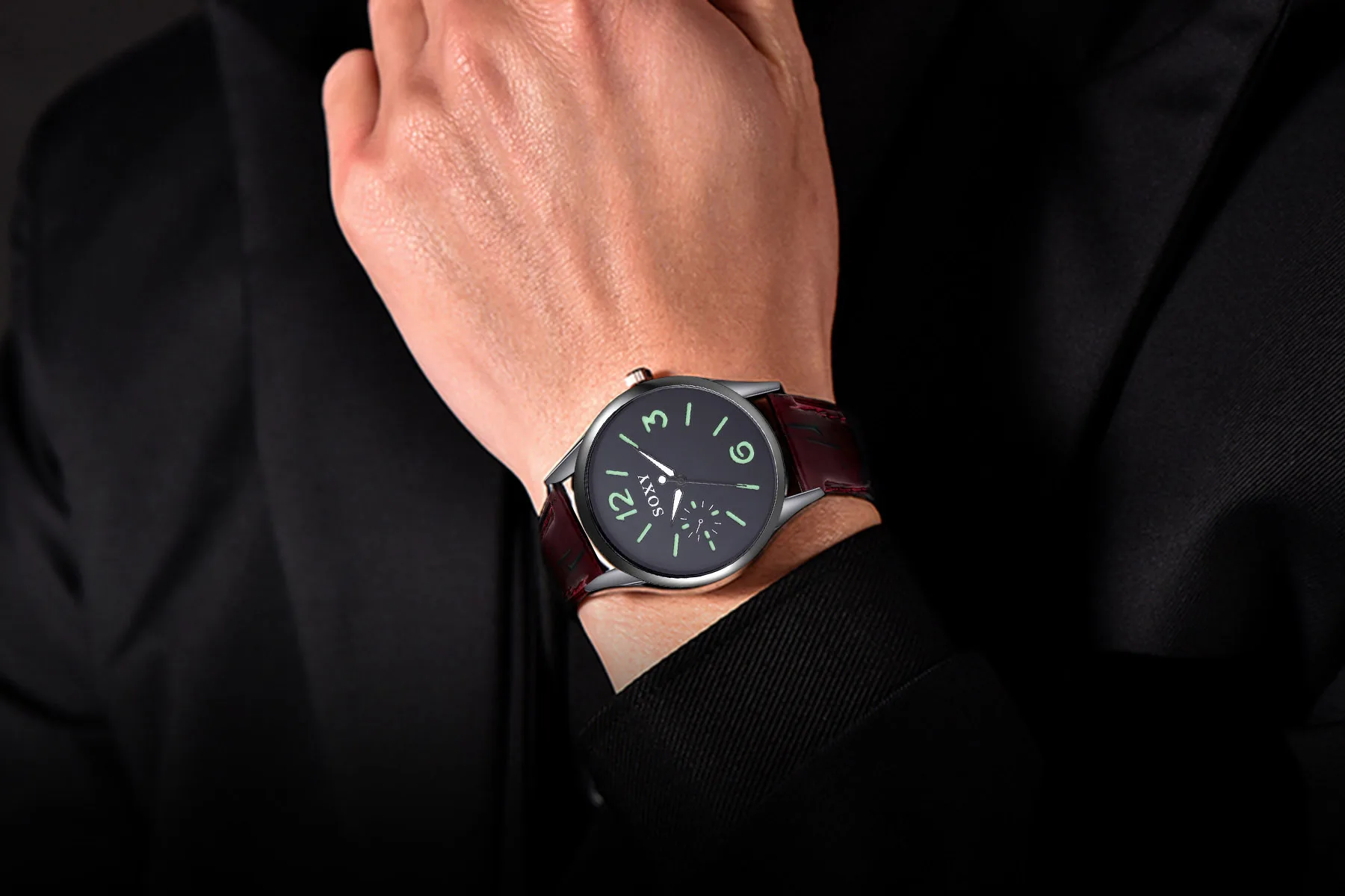 SOXY – montre à cadran pour hommes, nouvelle tendance, offre spéciale, commerce extérieur