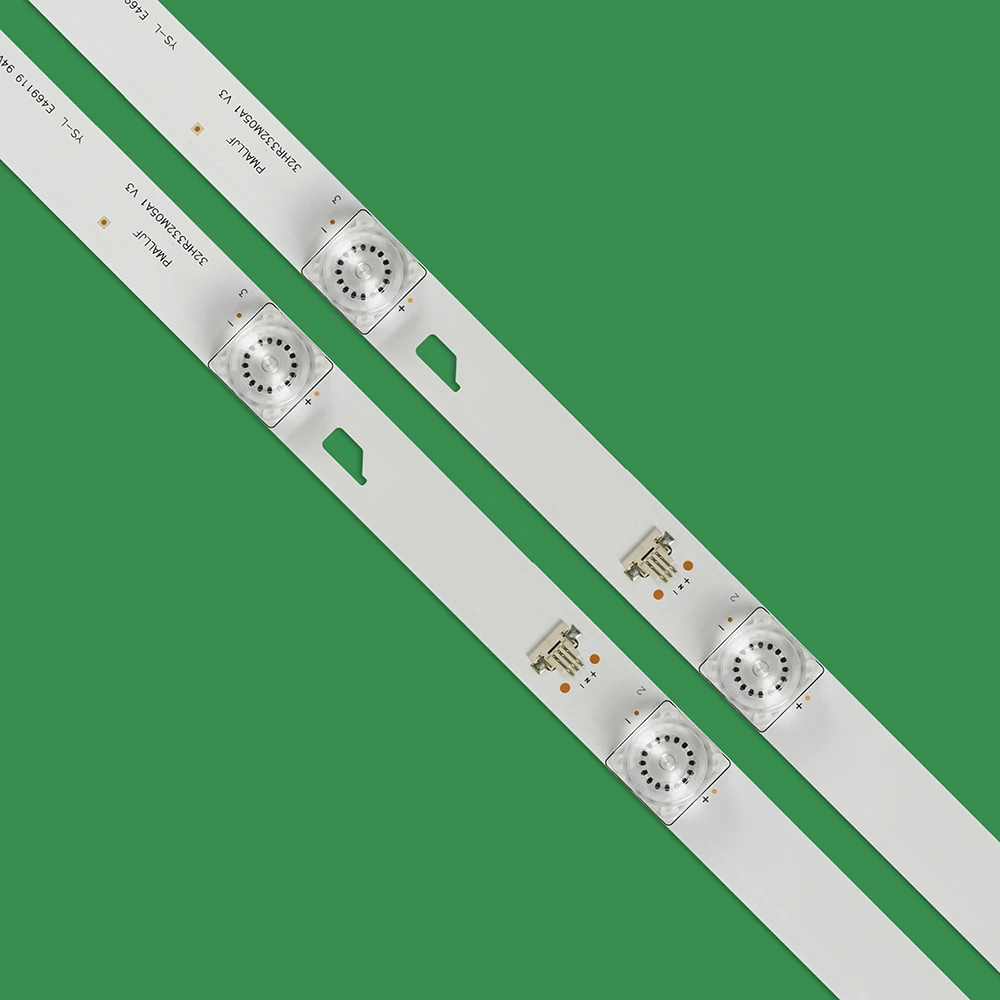 Fita de led para retroiluminação de 32 polegadas cantv c32kd110 v3 v3, 10 peças