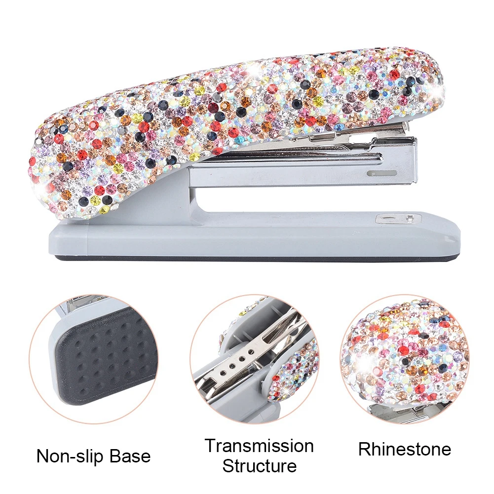 Bling Stapler Supplies - Luxury Crystal Glitter Diamond Rhinestone Decorative Repairs Tools