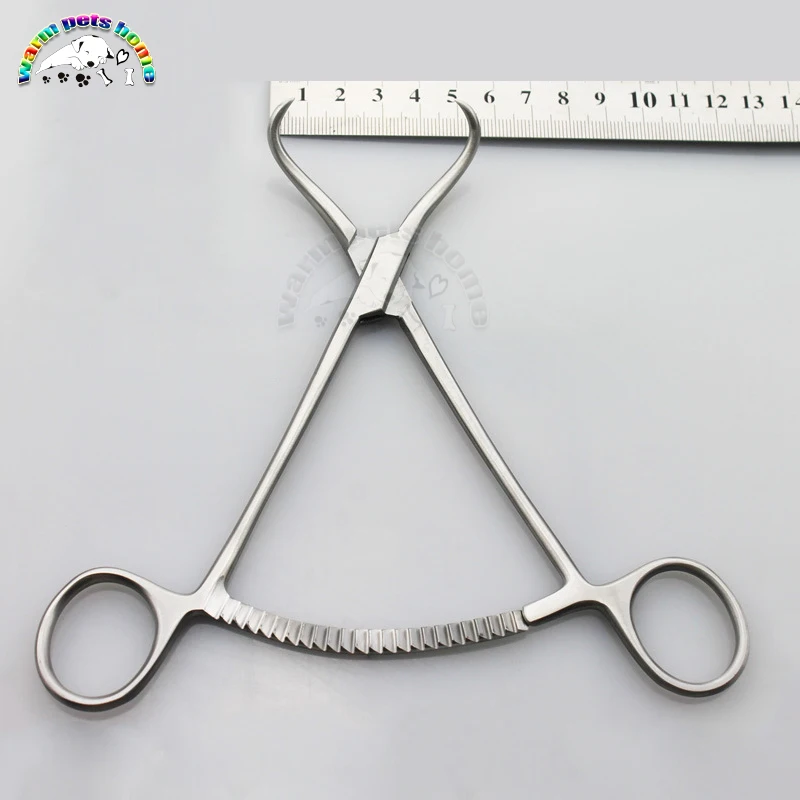 Bone Reduction Forceps Orthopedic Bone Holding Forceps 14 18 20cm Surgical Instruments Veterinary Equipment