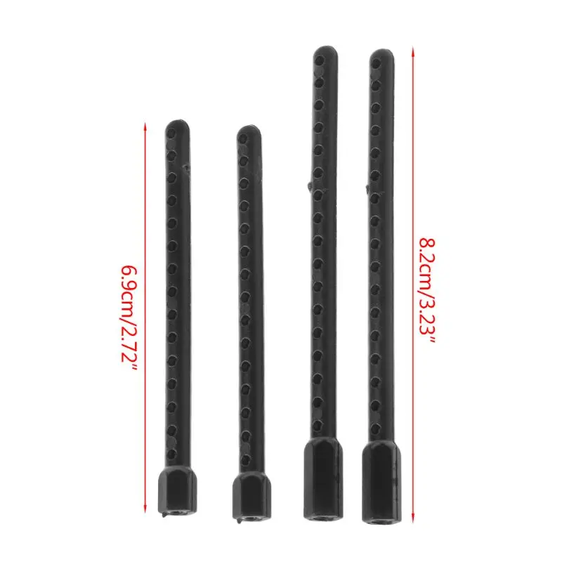 900C 4pcs Plastic Body Post Mounts 1:10 For HSP 94123 94122 Model RC Car Replacement