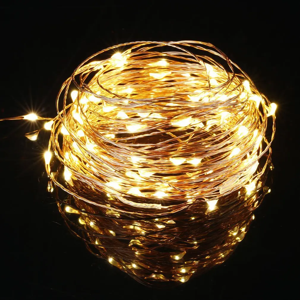 

New 120 LED 12m LED Light String DC Plug + LED Controller In Christmas Decoration Company Crafts Gifts Garden Decoration