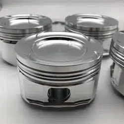 Custom Forged Piston by 4032 alloy with pin and rings best quality