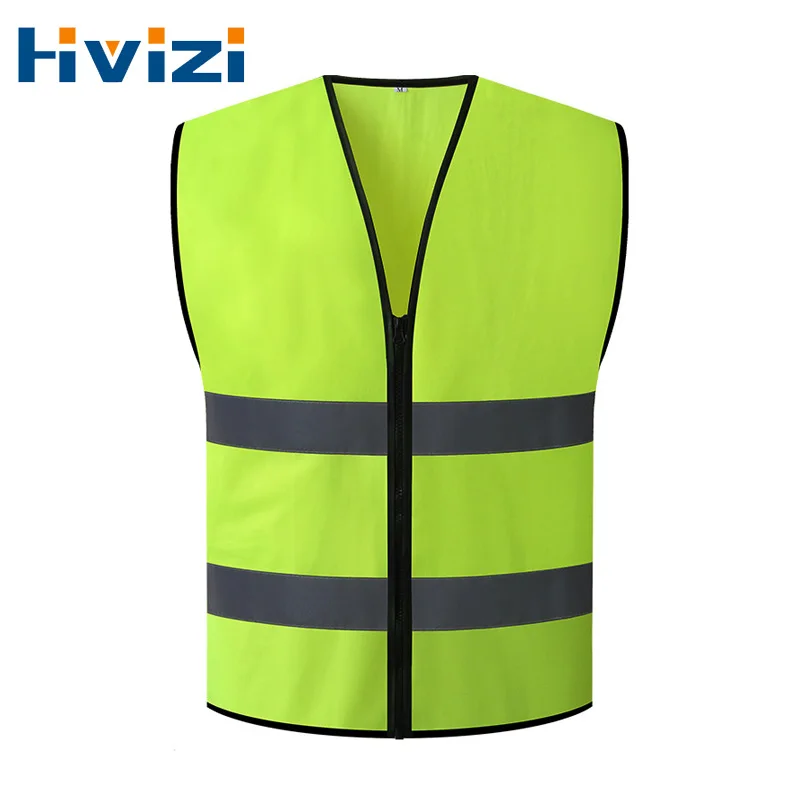 

Car Reflective Clothing for Safety Traffic Safety Vest Yellow Visibility High Visibility Outdoor For Running Cycling Sports Vest