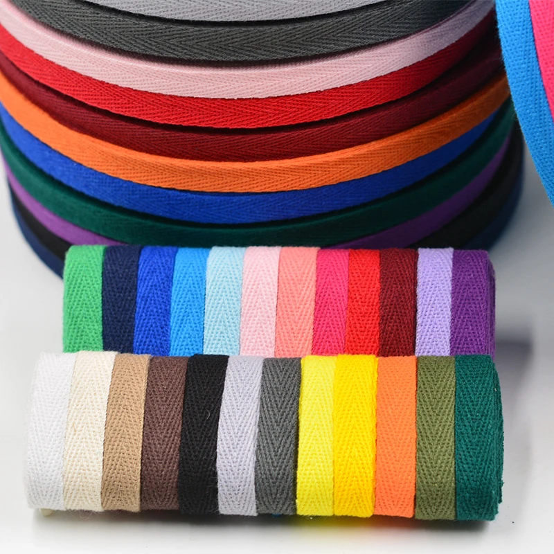 5 yards/Lot 10mm/20mm 100% Baumwolle Band Hserring Knochen Handgemachte Band Hochzeit Weihnachten Dekoration DIY nähen Stoff Handwerk – Detail 8