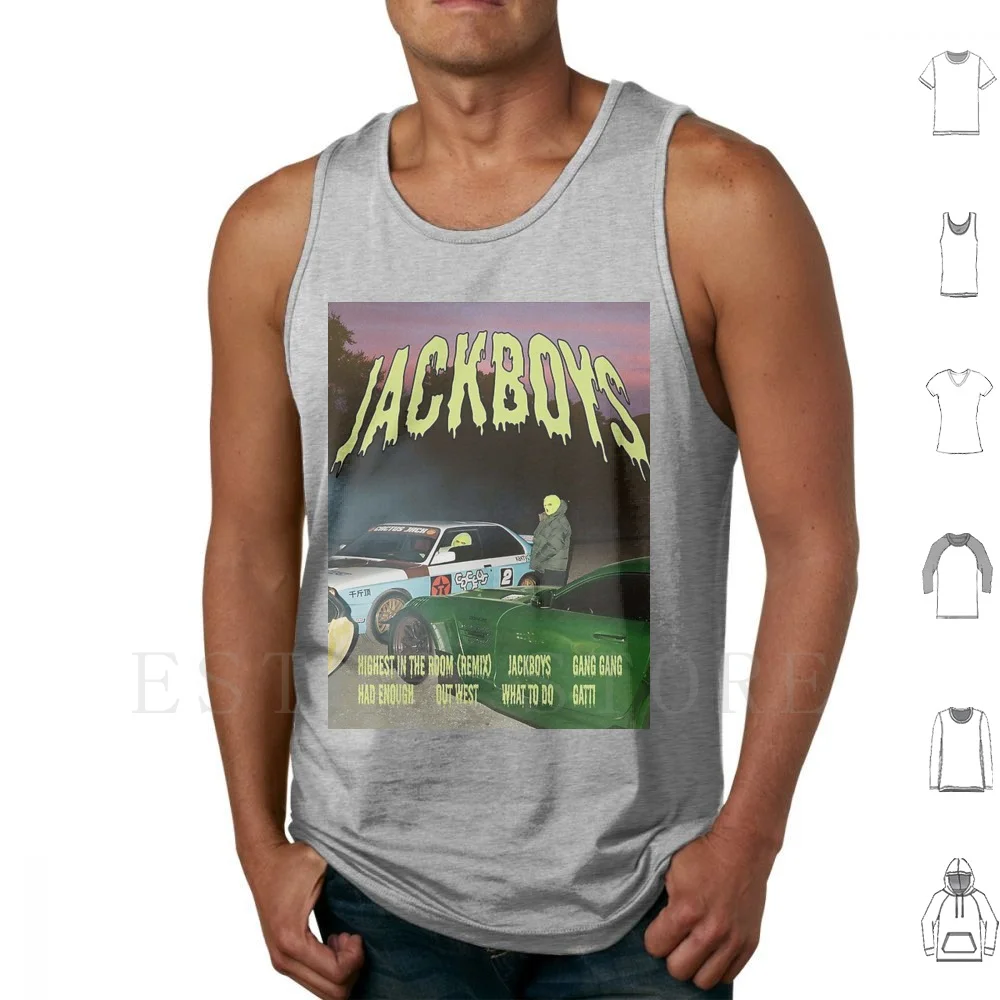 Tank Tops Vest 2014 Forest Hills Drive J Cole Blond Flower Boy Rapper Megan The Stallion Lil Durk Lil Uzi Vert Liluzi