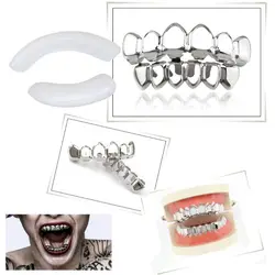 Silicone Grillz Mold Bars Fitting Grill Teeth Cap Replacement One Size Fits All