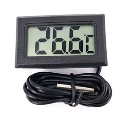 

100PCS embedded electronic digital thermometer FY-10 digital electronic refrigerator thermometer