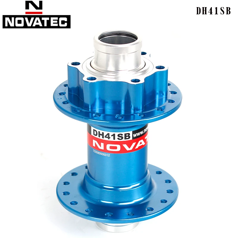 NOVATEC bicycle front hubs parts AM DOWNHILL DH 20mm*110mm 32H Bicicleta accessories Barrel shaft DH41SB bike bearing front drum