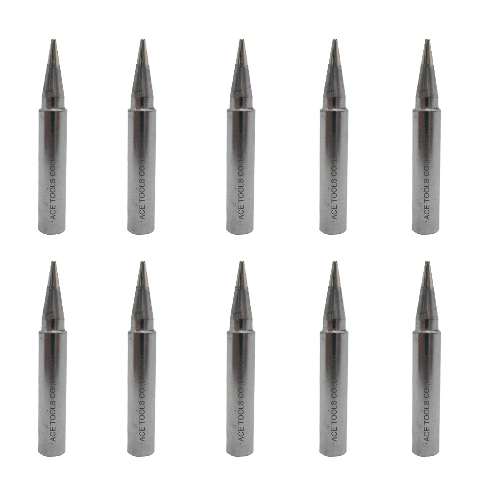 10 PCS MXTH Löten Tipps Meißel 0,8mm Ersatz Fit Für WELLER WSD71 WSDT1 WP70 Station Eisen