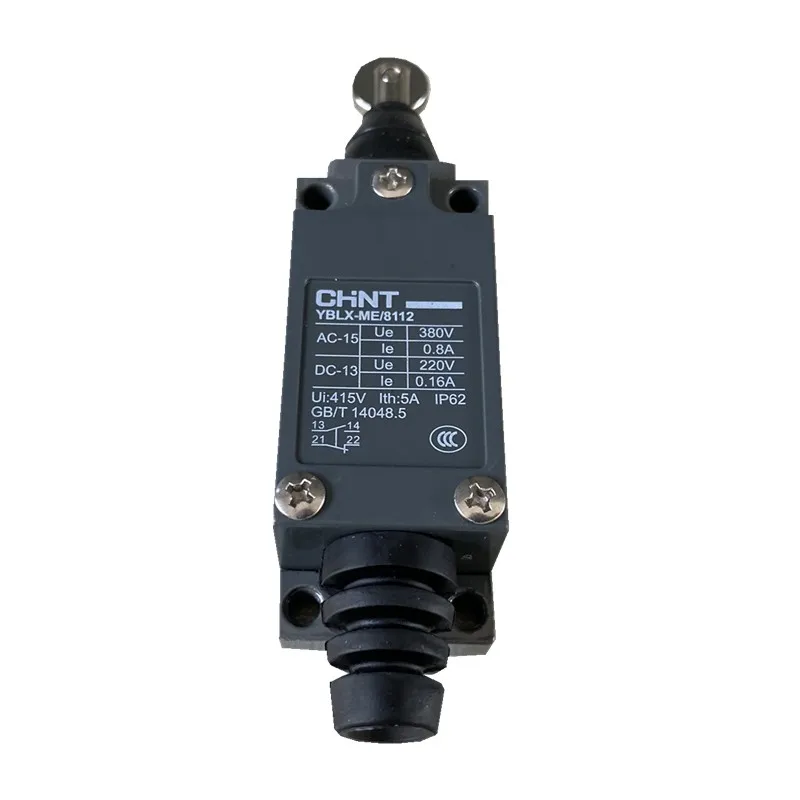 1PCS CHINT Travel Switch  YBLX-ME/8112 YBLX-ME/8122 Limited Switch Direct-pressure Plunger Horizontal Roller