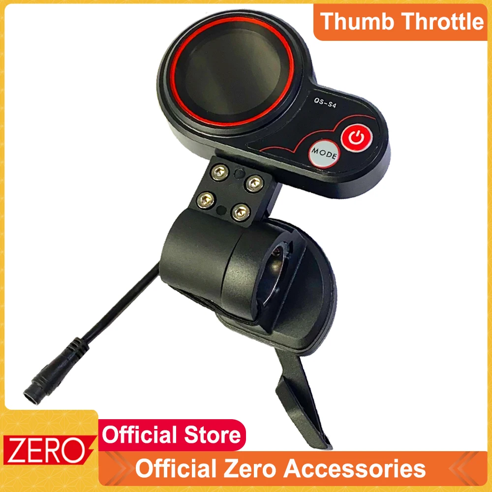 Free VAT Tax Original Zero LCD QS S4 Display Thumb Throttle Suit for Zero8X Zero9 Zero10 Zero10X Zero11X Electric Scooter