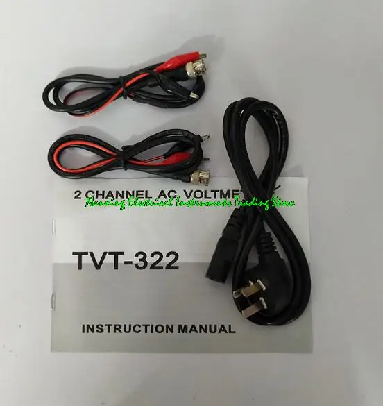 TRONSON TVT322 Dual Channel AC millivoltmeter 300uV-300V,frequency range from 5Hz to 1MHz