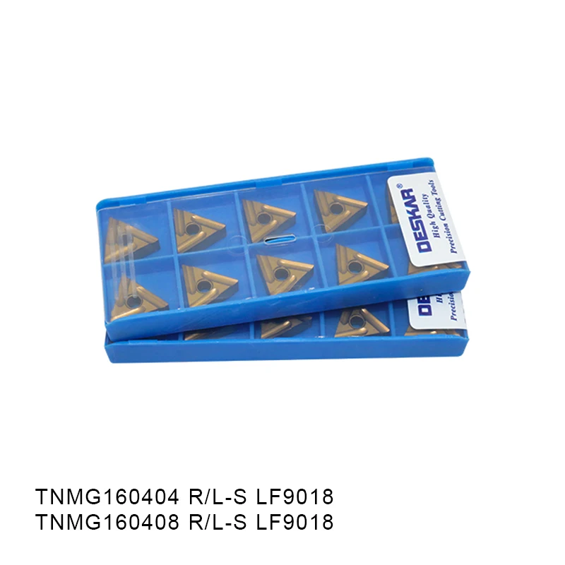 10 قطعة تحول أداة TNMG160404R-S LF9018 TNMG160408 R-S TNMG160404 L-S TNMG160408 L-S LF9018 كربيد للصلب