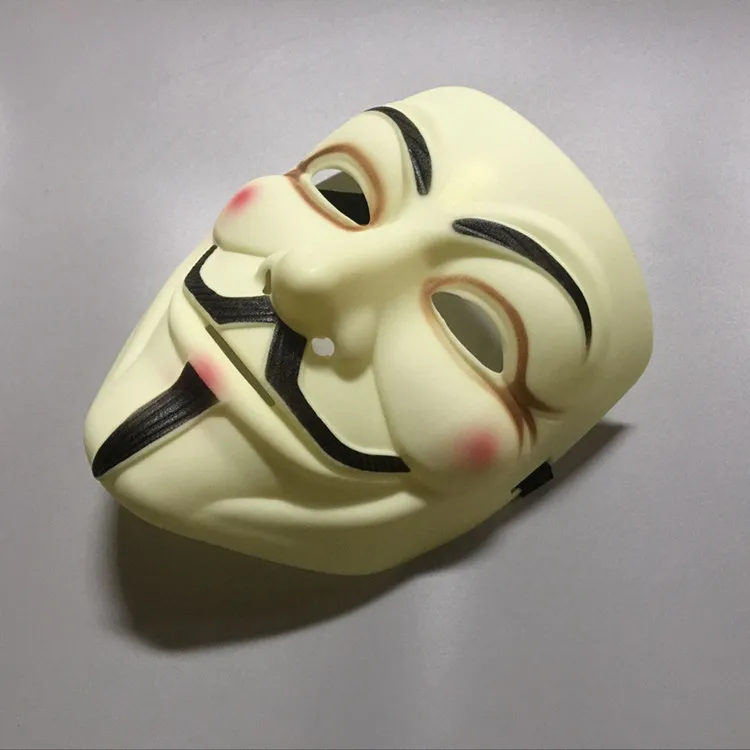 Nowa maska imprezowa 1Pcs/set V for Vendetta Mask Bape Full Face Mask Anonymous Guy Fawkes Fancy Dress Adult Costume Accessory