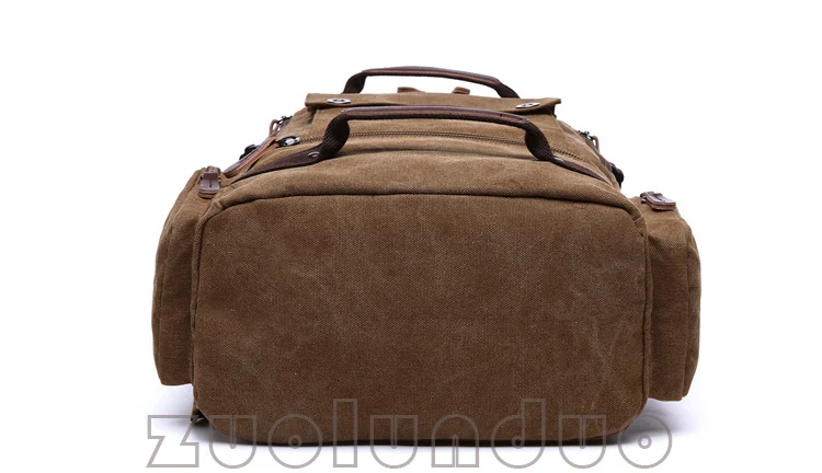 Männer Rucksack Vintage Leinwand Rucksack Schule Tasche männer Reisetaschen Große Kapazität Rucksack Laptop Rucksack Tasche Rucksack – Detail 21