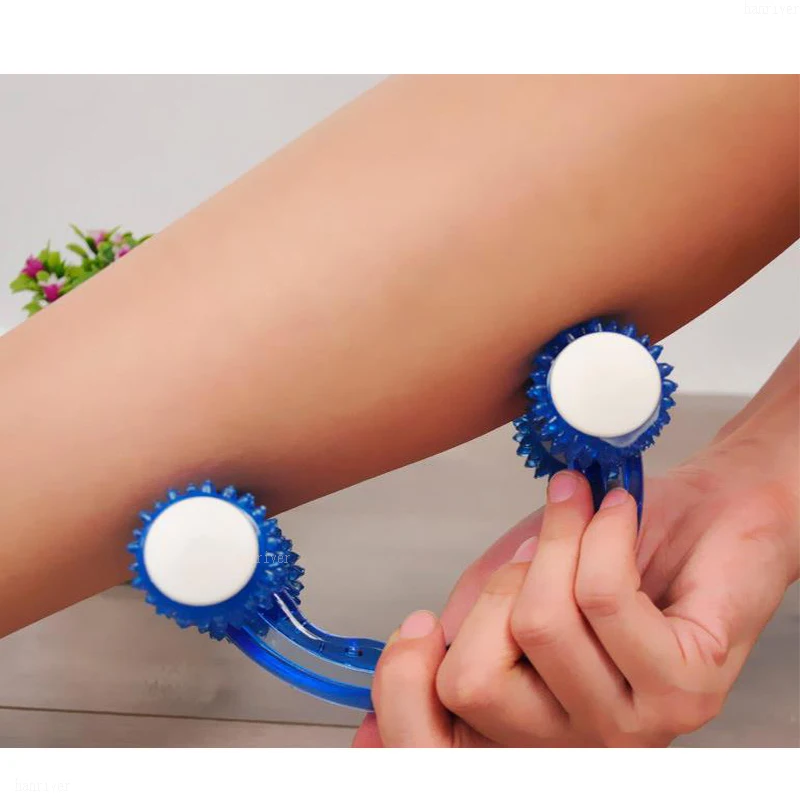 HANRIVER Manual plastic body massager 8 round body massager rainbow eight rounds of lunar rover
