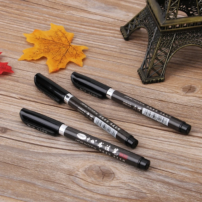 1PC Chinese Japanese Calligraphy Brush Ink Pen Writing Drawing Tool Craft