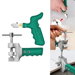 Portable Professional Glass Cutter Set High-Strength Glass Cutter Tile Handheld Home Tile Cutter Diamond Cutting Hand Tools