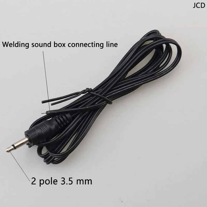 3.5mm Mono Stereo Headset male Plug with cable 2 pole 3.5 mm welding Audio Jack Adapter Connector length:1.5m