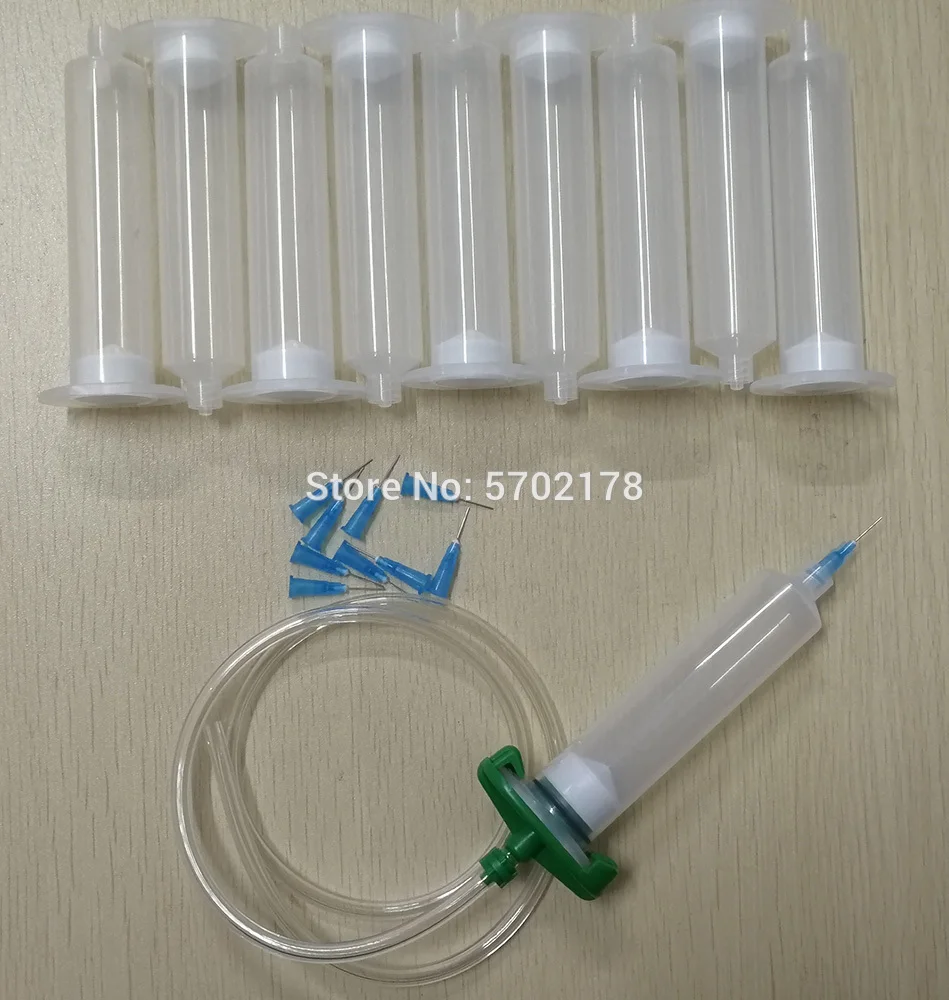 30cc dispenser syringe with needle 10piece/lot dispenseing barrel