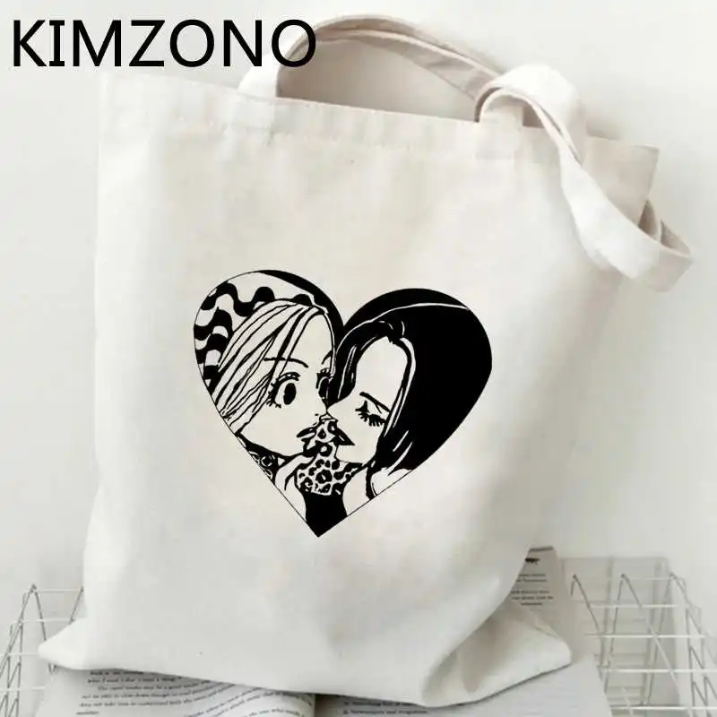 Nana Anime shopping bag bolso eco reusable bolsas de tela shopper shopping bag cloth reusable woven tote sac tissu