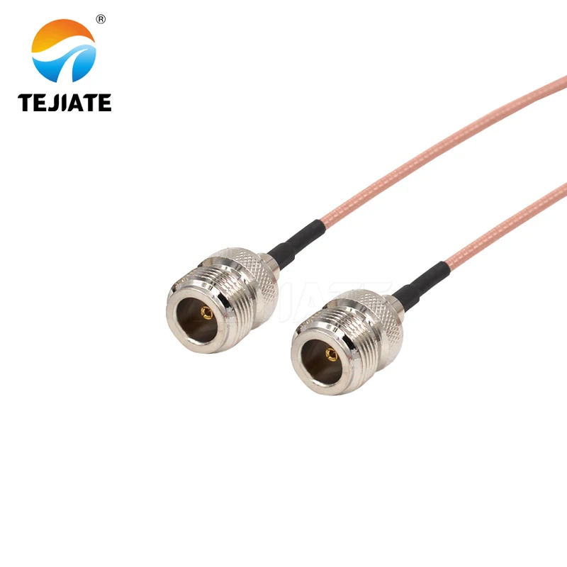 1 pz TEJIATE cavo adattatore N a N tipo N-J converti N-K 8-90CM 1M 1.5M 2M lunghezza connettore RG316 filo