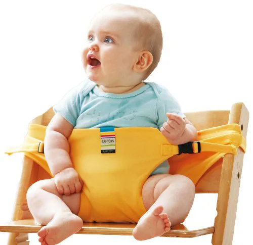 Adjustable  Baby Dining Belt Dining Chair Safety Belt Eating Bib Multi-purpose Baby Portable Chair Guard Belt to Prevent Falling