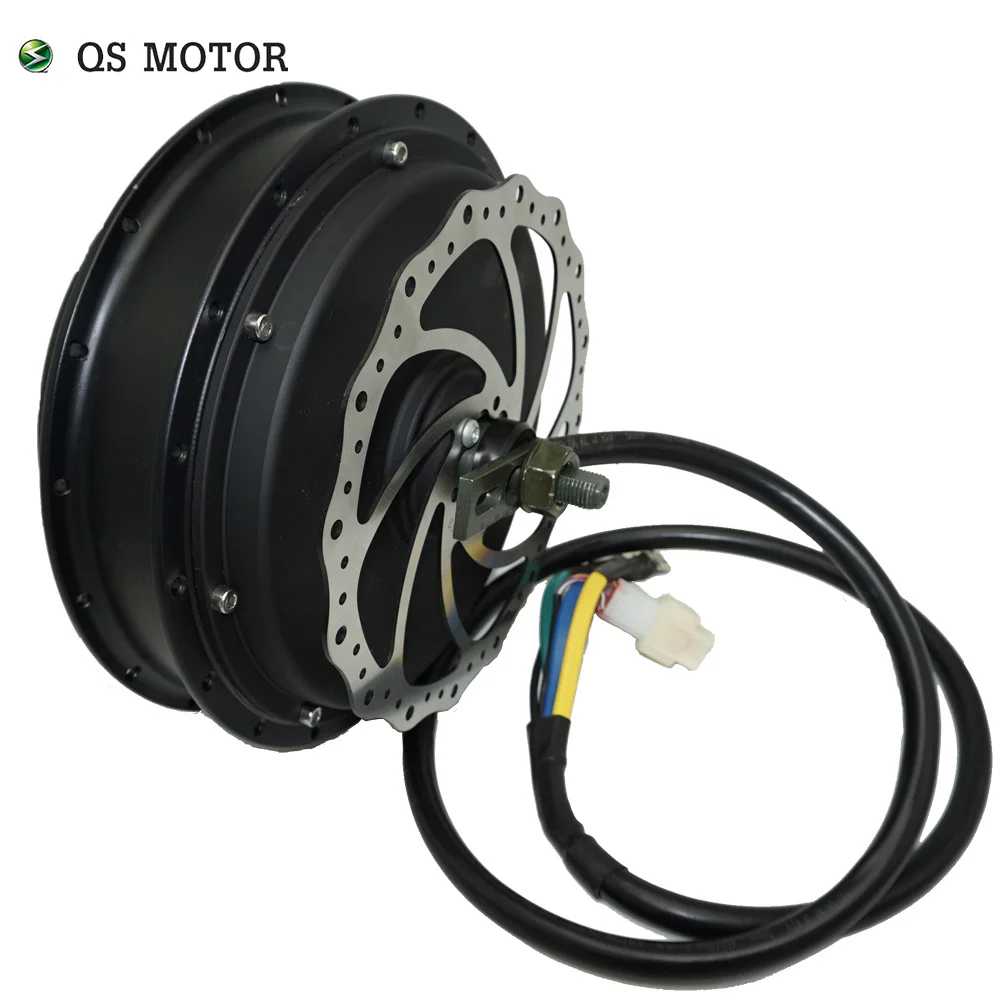 New QSMotor 3000W 72V 205 50H V3I  Customized 175mm Drop-out High Speed Electric Spoke Motor