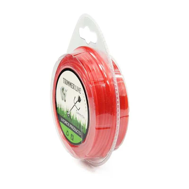2021 New 2.4mm×15m Grass Cut Strimmer Line Round Nylon Cord Wire String For Grass Trimmer