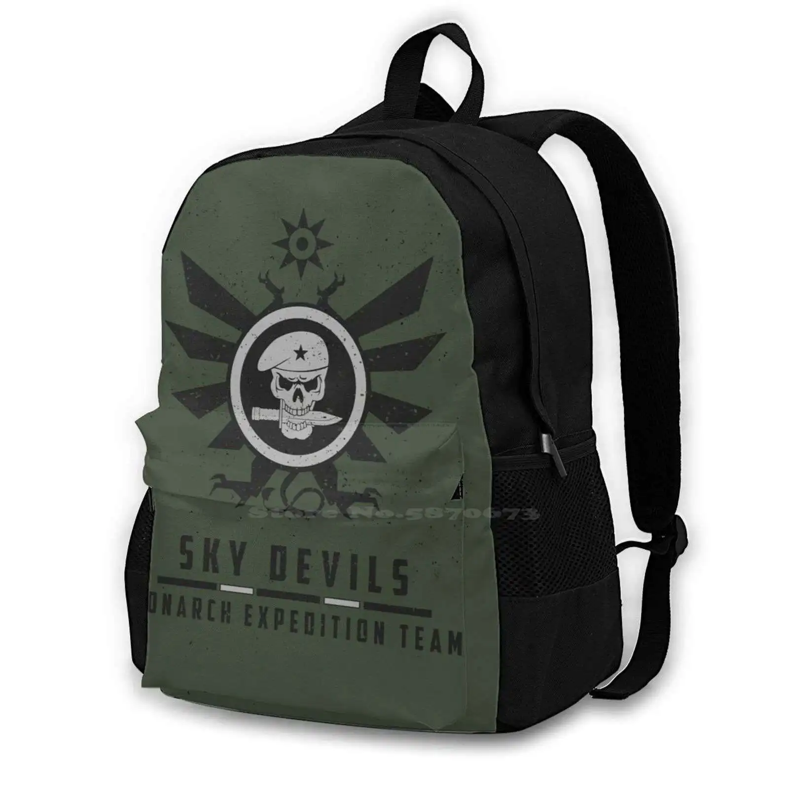 

Sky Devils Large Capacity School Backpack Laptop Bags King Kong Sky Devils Tom Hiddleston Captain James Conrad