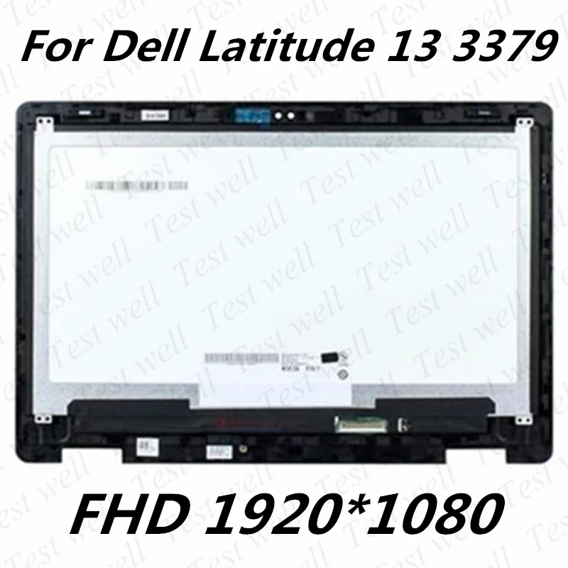 

Original 13.3" FHD 1920X1080 LCD Touch Screen Replacement for Dell Latitude 13 3379 digitizer LED Display Assembly NV133FHM-A11