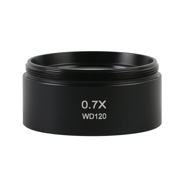 WD30 WD165 WD120 0,3X0,5X0,7X0,75 X 1X 1,5 X 2X Trinocular Mikroskop Stereo Mikroskop Hilfs ziel Objektiv Barlow Objektiv – Detail 8